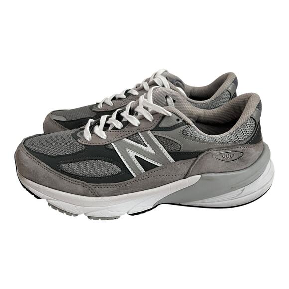 New Balance 990v6 Sneakers In Castlerock Gray Men Size 9.5 4E - Picture 2 of 14